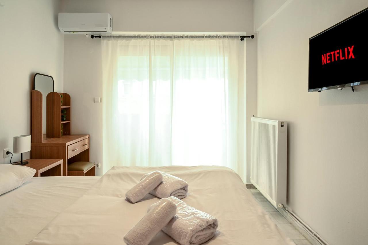 Thessaloniki Center Modern Apartment Buitenkant foto