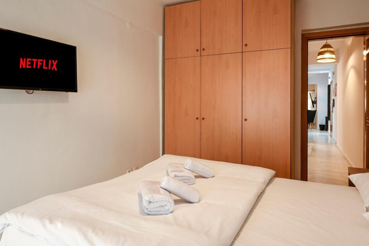 Thessaloniki Center Modern Apartment Buitenkant foto