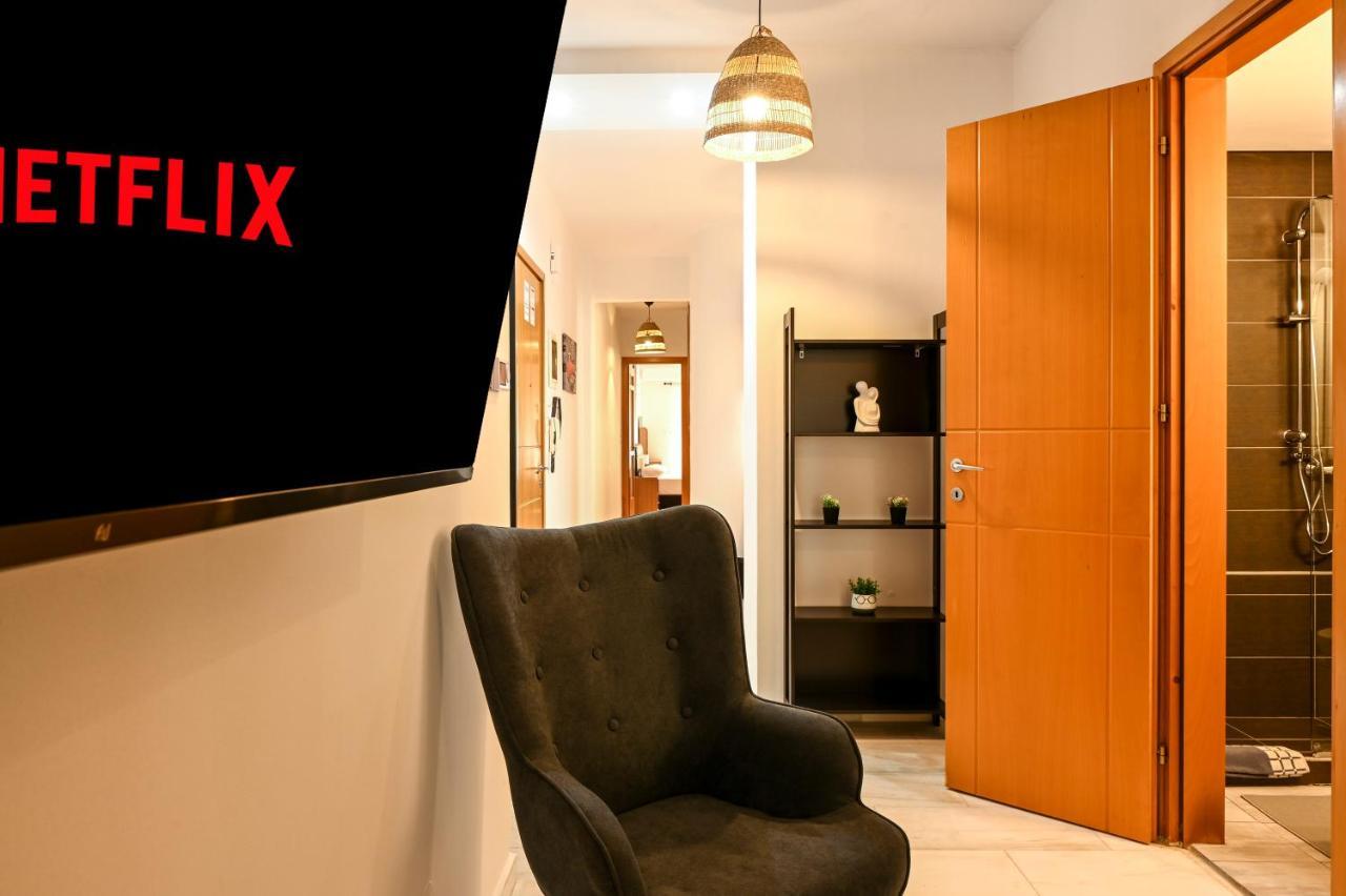 Thessaloniki Center Modern Apartment Buitenkant foto