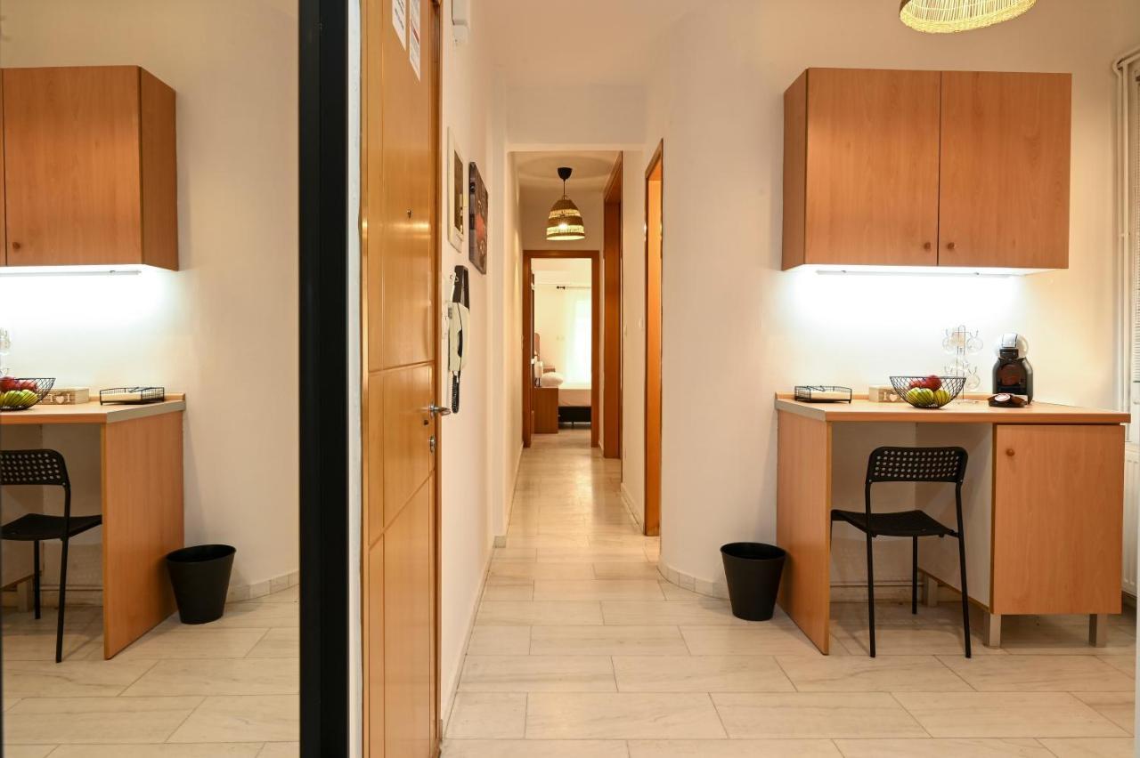 Thessaloniki Center Modern Apartment Buitenkant foto