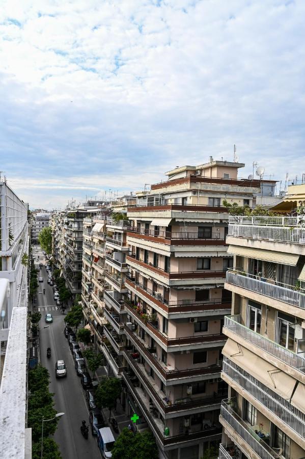 Thessaloniki Center Modern Apartment Buitenkant foto