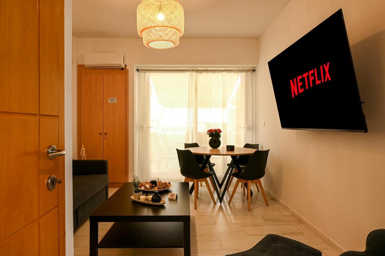Thessaloniki Center Modern Apartment Buitenkant foto
